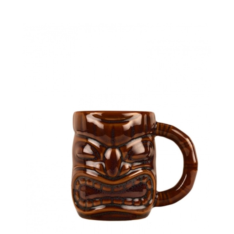 Tiki Mug con manico marrone 47.3 cl
