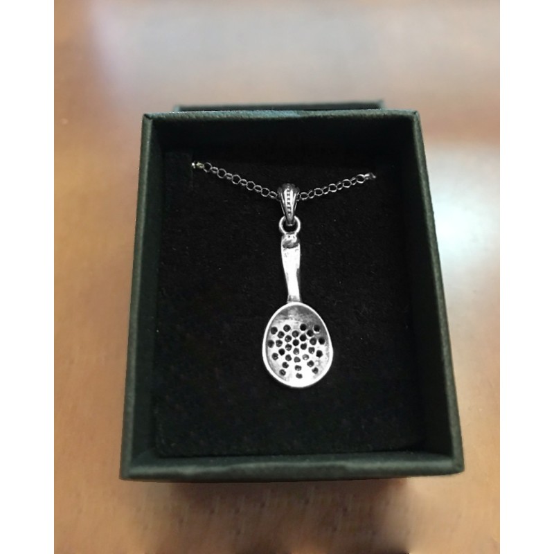 Ciondolo Julep Strainer in argento 925