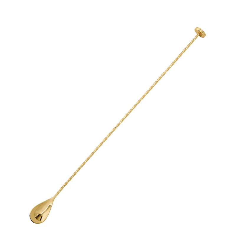 Bar Spoon Mixing Muddle oro 40 cm