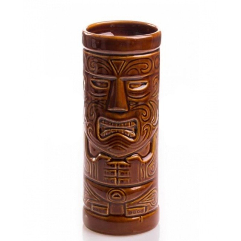 Tiki mug Matira 45 cl Marrone