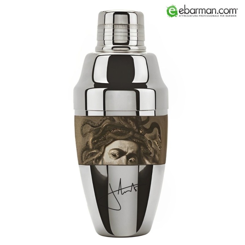 Shaker Cobbler Medusa con firma Maggiore Produzioni® personalizzato 500 ml