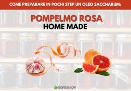 Come preparare un Oleo Saccharum al Pompelmo Rosa